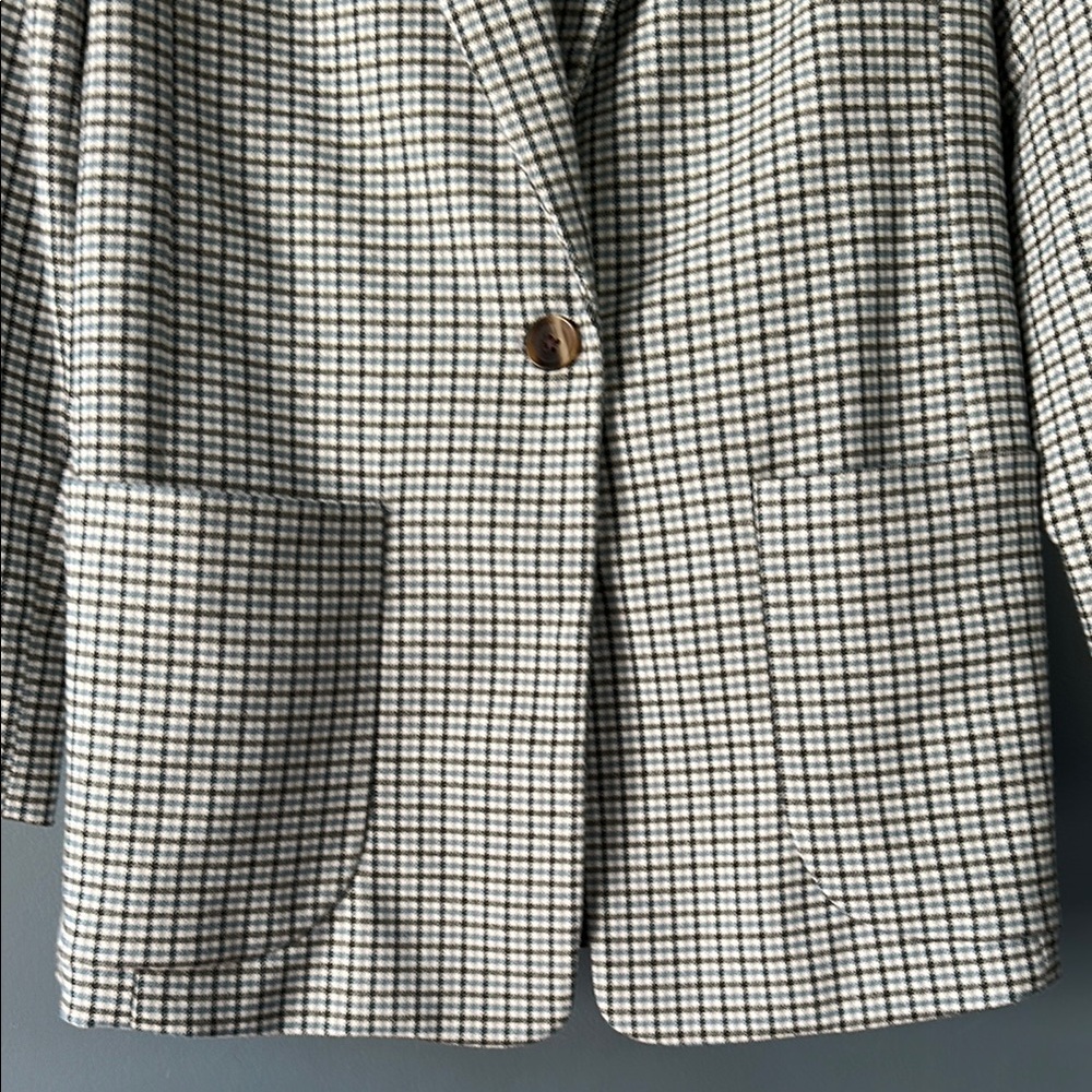 a new day Herringbone Oversized Blazer - Picture 4 of 6